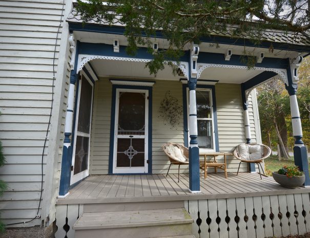 Front Porch with chairs